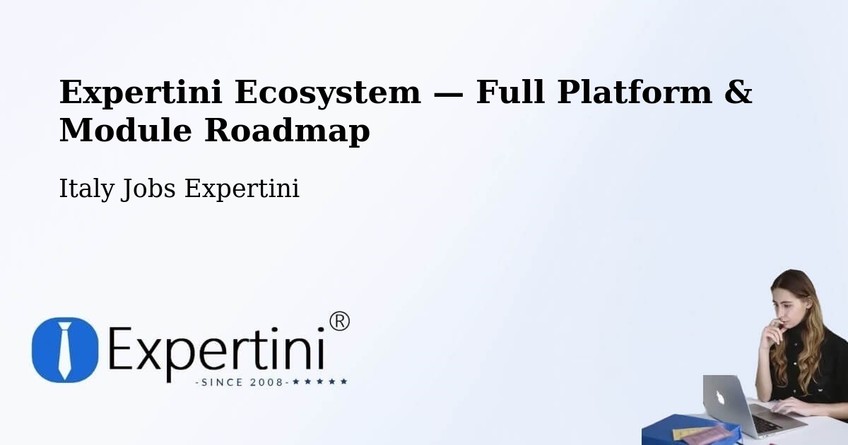 Expertini Ecosystem — Full Platform & Module Roadmap – Rovigo